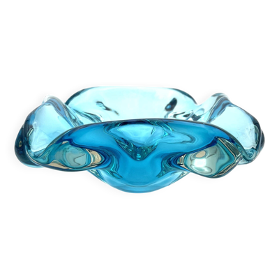 Vide-poche - Murano - Flavio Poli pour Seguso - Bleu aigue-marine - 60
