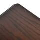 Vintage Italian side table made of ebonized wood 70's design