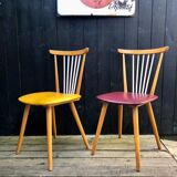 Pair of bistro chairs