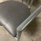 Rodney Kinsman Series of 4 Postmodern Chairs, Bieffeplast 1980