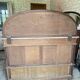 Vintage wooden furniture in marquetry style