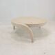Mactan Stone or Fossil Stone Coffee Table, 1980's