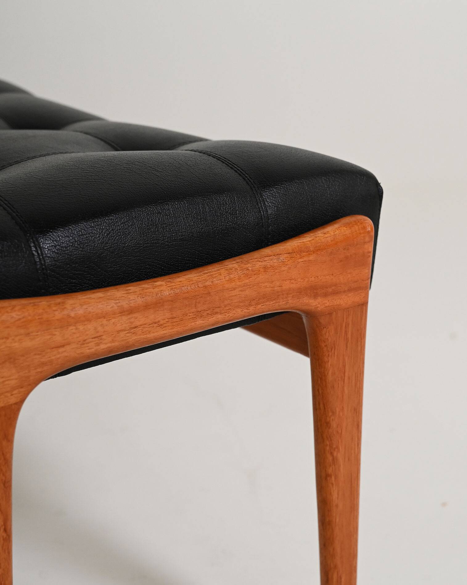 Bröderna Andersson upholstered stool, Sweden, 1960s