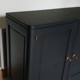 Black art deco buffet