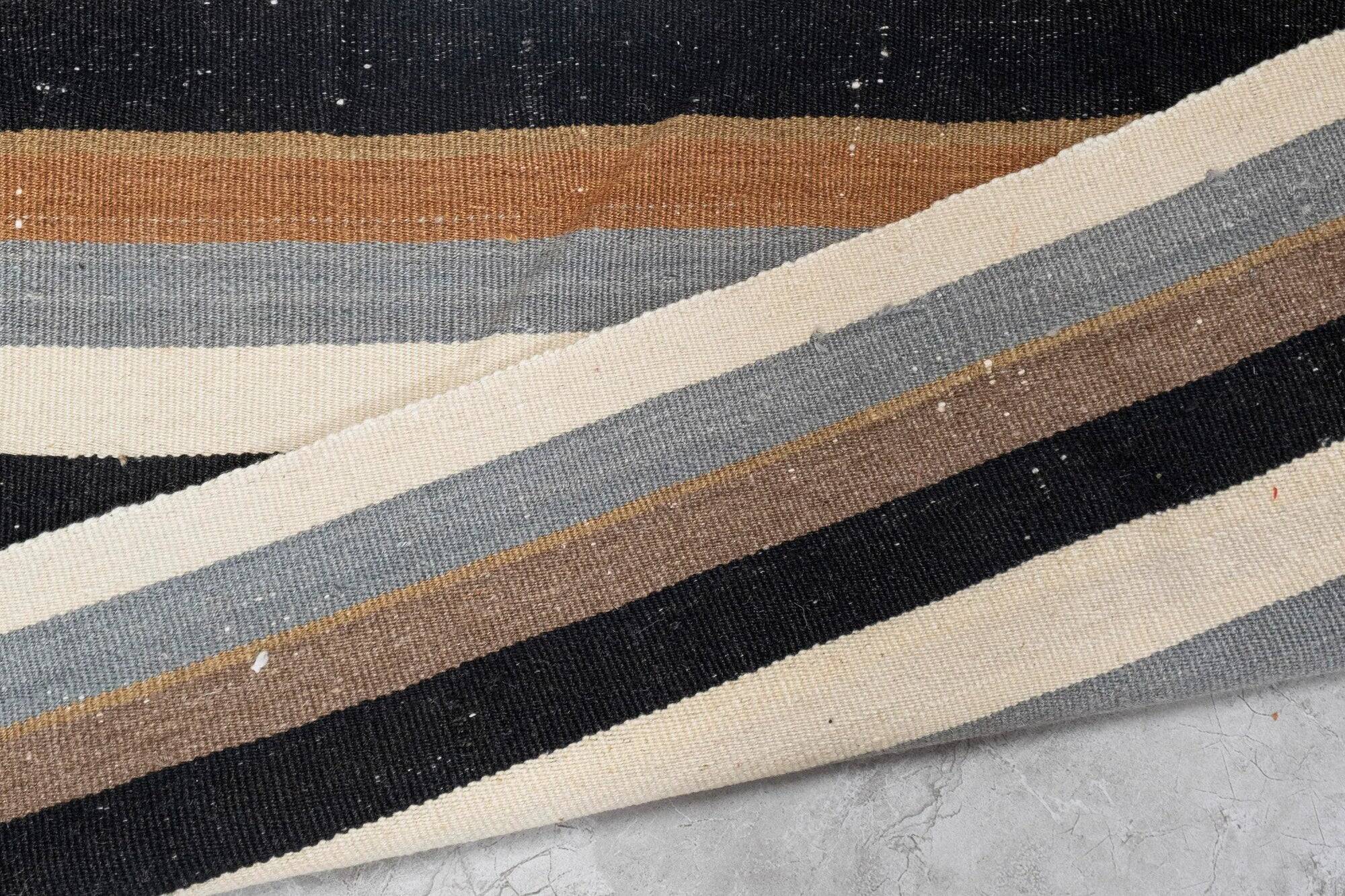 Vintage Turkish hallway rug 55x770 cm