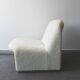 Paire de fauteuils Alky vintage en acier et laine bouclette par Giancarlo P