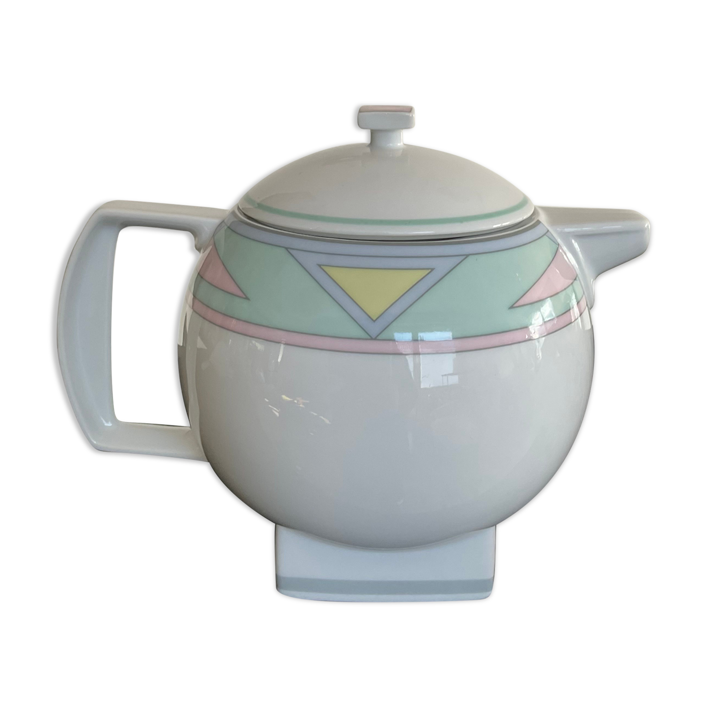 Teapot Art Deco ceramic West Germany 70s