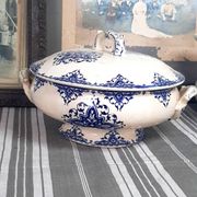 Ironstone soup tureen from the 19th century.