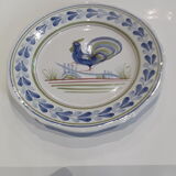 Rooster Henriot decoration plate