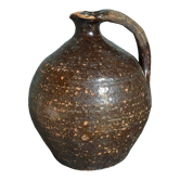 Poterie traditionnelle art-populaire terre émaillée XIXème