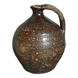 Poterie traditionnelle art-populaire terre émaillée XIXème