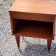 Pair of vintage bedside tables from the 60s in Scandinavian style