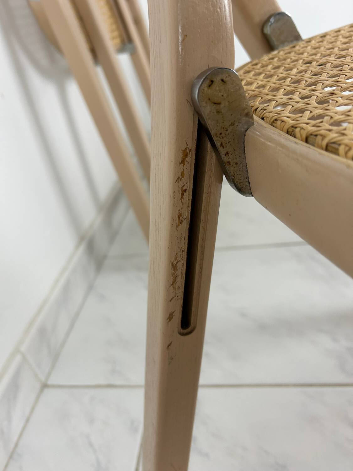 6x vintage foldable chair Gigi Sabadin model Arca