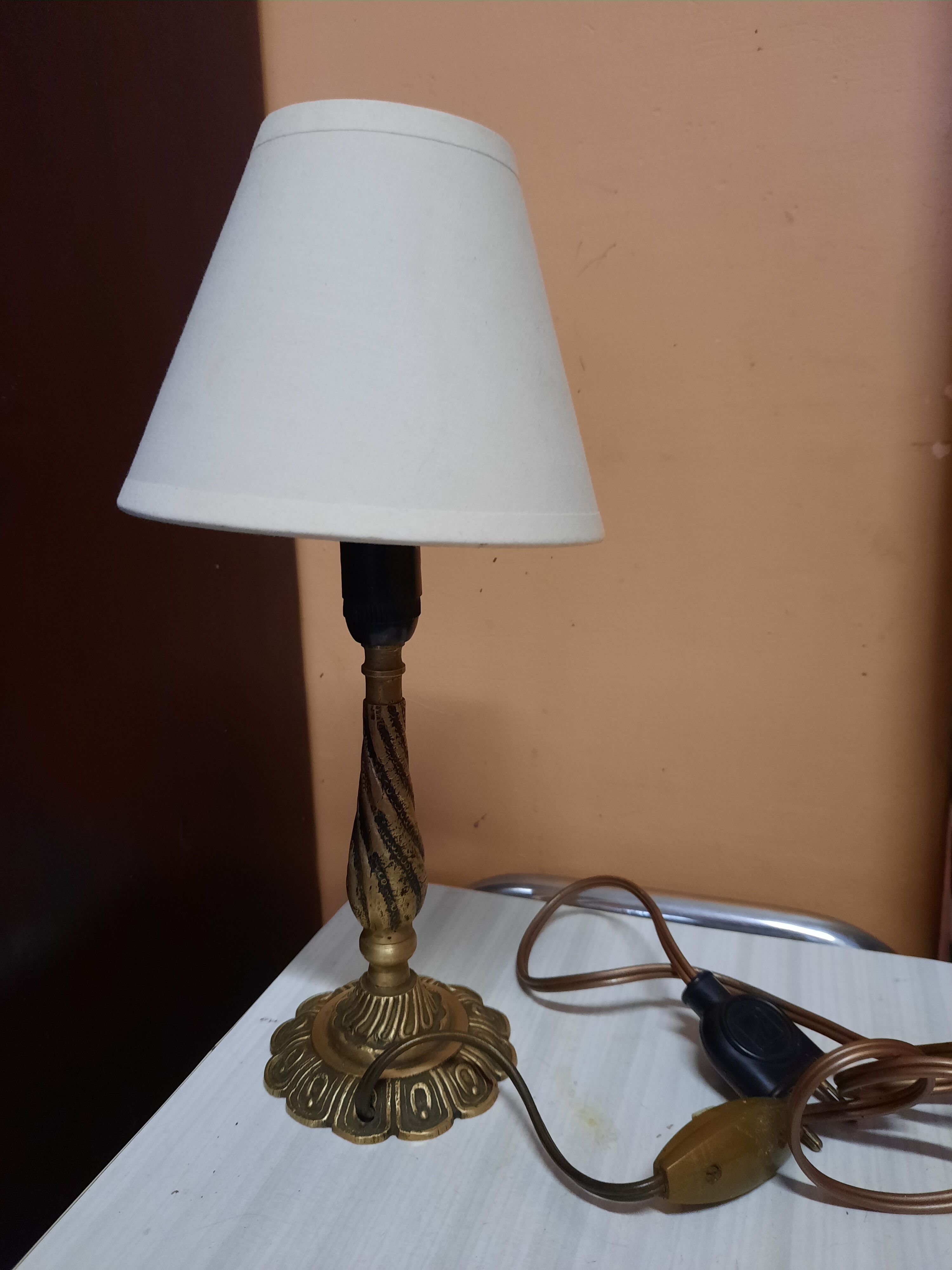 Vintage bedside lamp