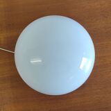 Opaline globe ceiling light 25 cm - 50s/60s