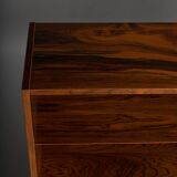 Danish Design Rosewood Low bookcase by Hundevad & Co, 1960s