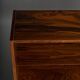 Danish Design Rosewood Low bookcase by Hundevad & Co, 1960s
