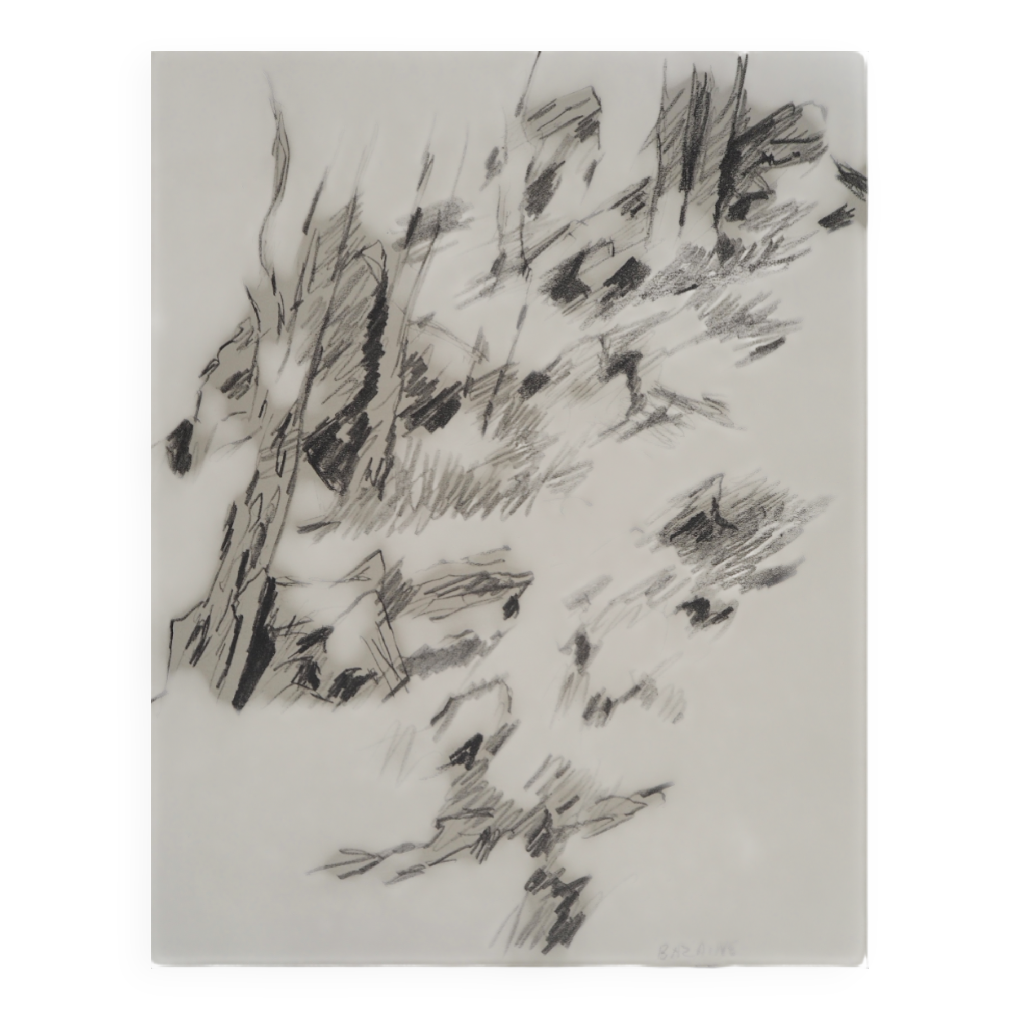 Jean rené bazaine: undergrowth - original signed lithograph