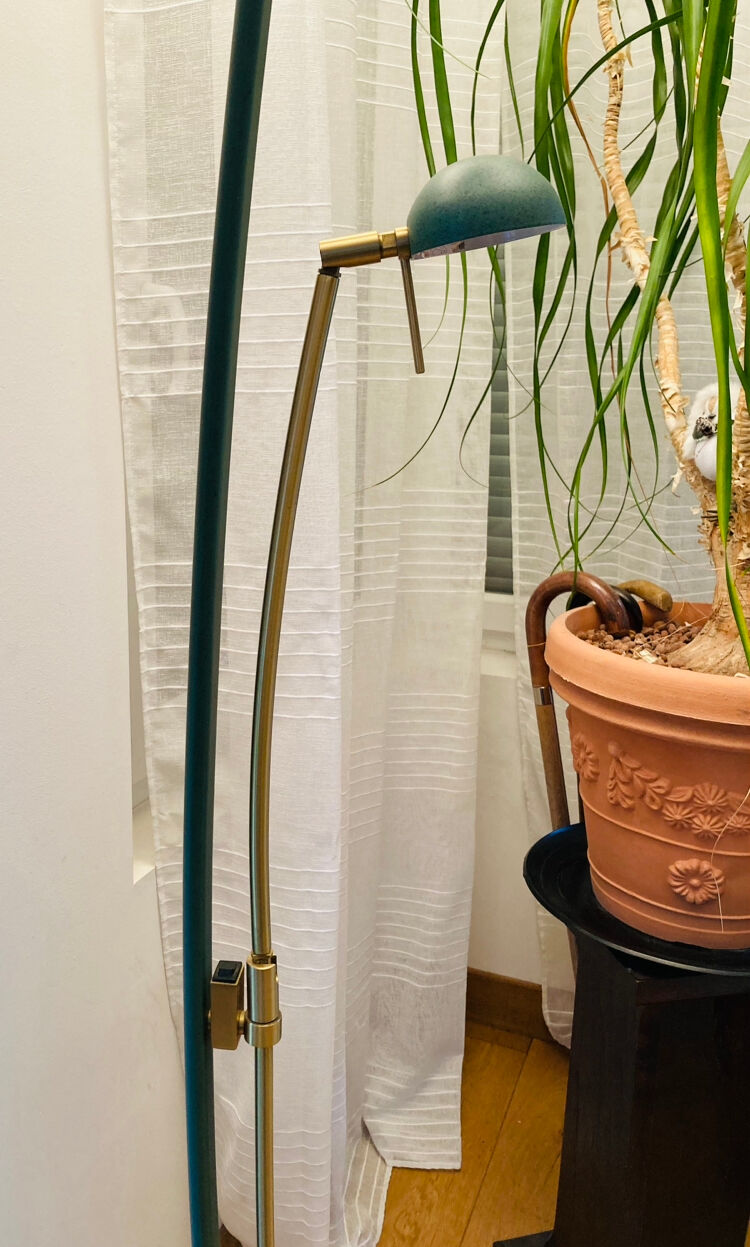 Floor lamp goupil creation made in france making halogen and e-reader (available)