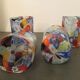 Set of 4 "Goto" water glasses from Murrisa in Murano glass, Italy