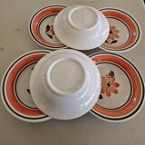 6 assiettes creuses