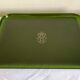 1980 green plexiglass plateau neo-classical