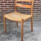 Mid Century Niels O Moller Chair model 84 Danish Design