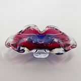 1960's Art Glass Bowl by Designer Josef Hospodka, Czechoslovakia