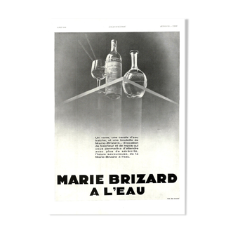 Affiche vintage années 30 Marie Brizard