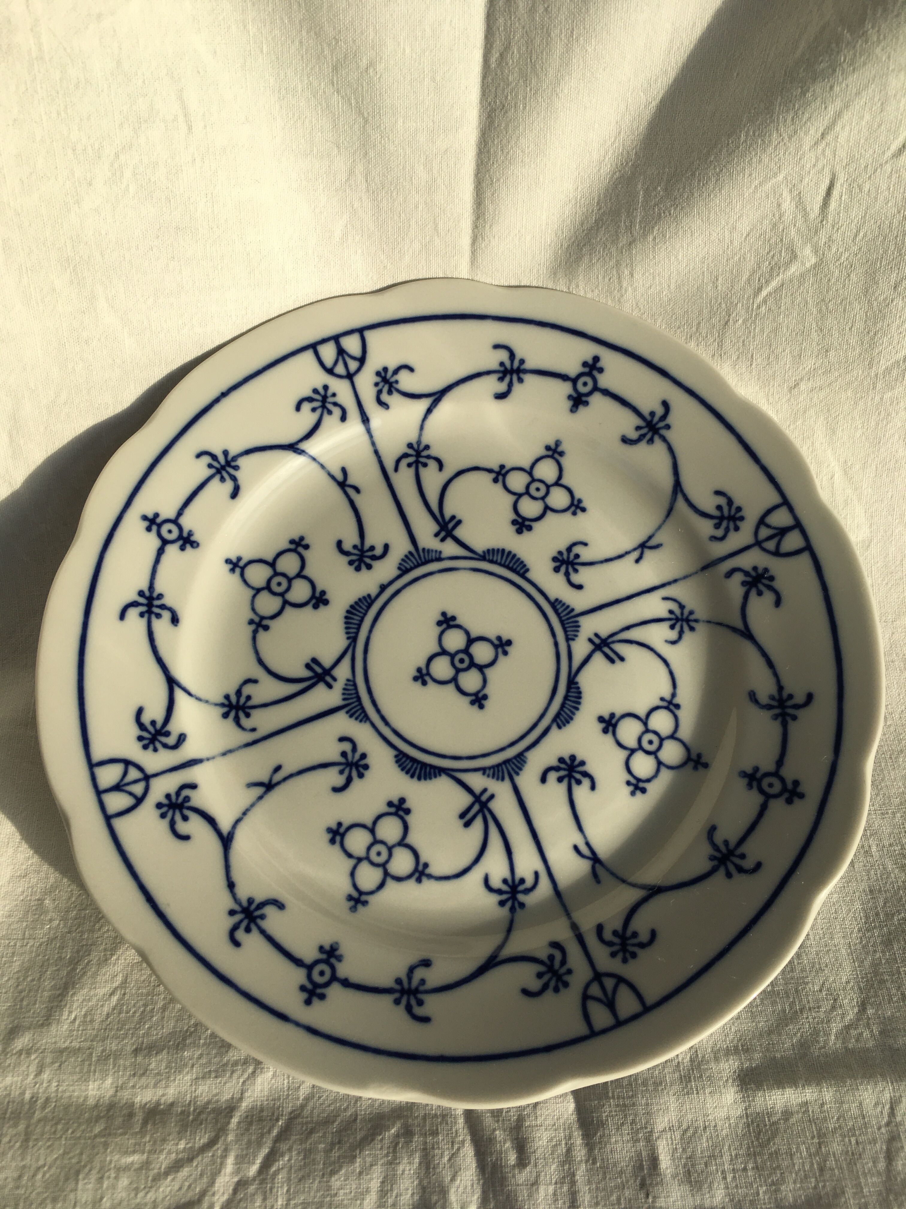 porcelain presentation plate Winterling Schwarzenbach Bavaria