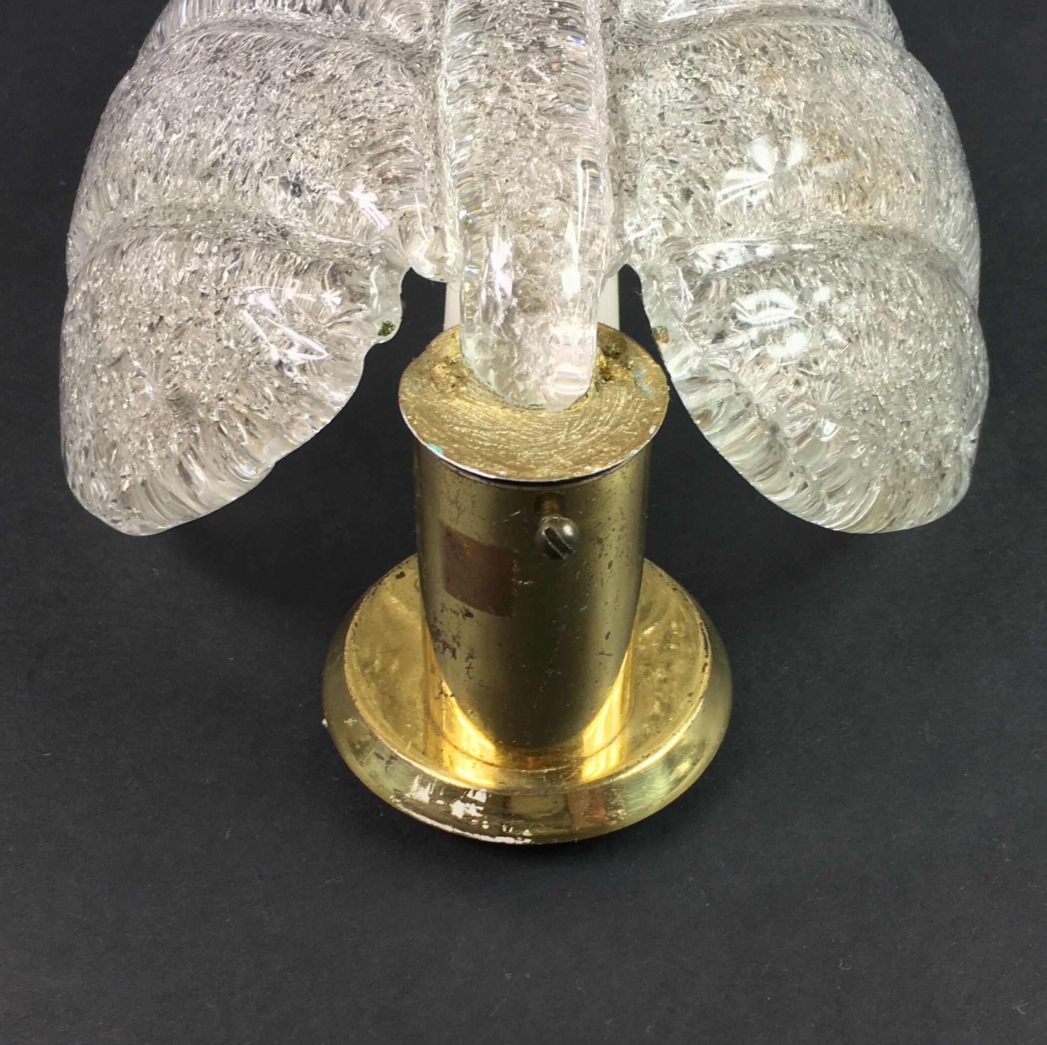 Italian Murano glass sconce from Barovier & Toso, 1950s
