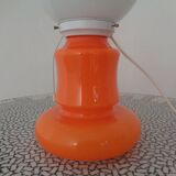 Italian glass standard lamp, 1970s