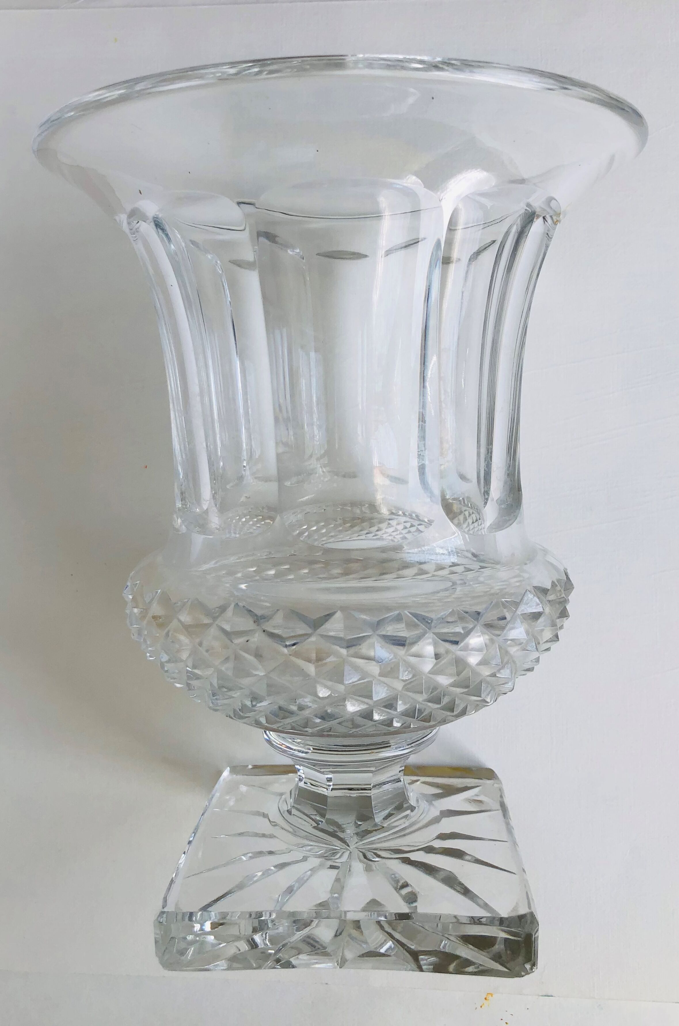 Vase Médicis en cristal de Saint Louis