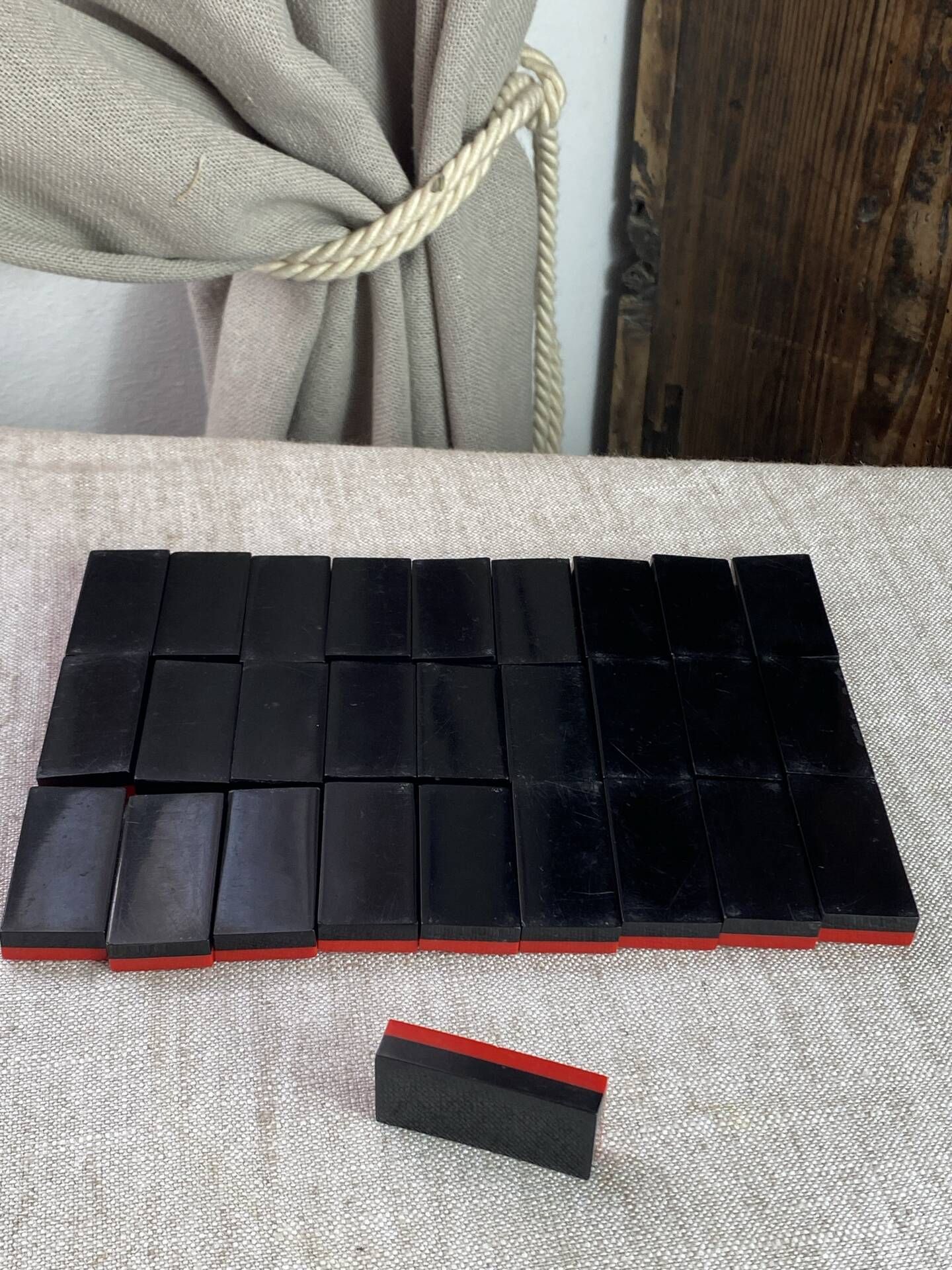 Bakelite domino set, 1930s
