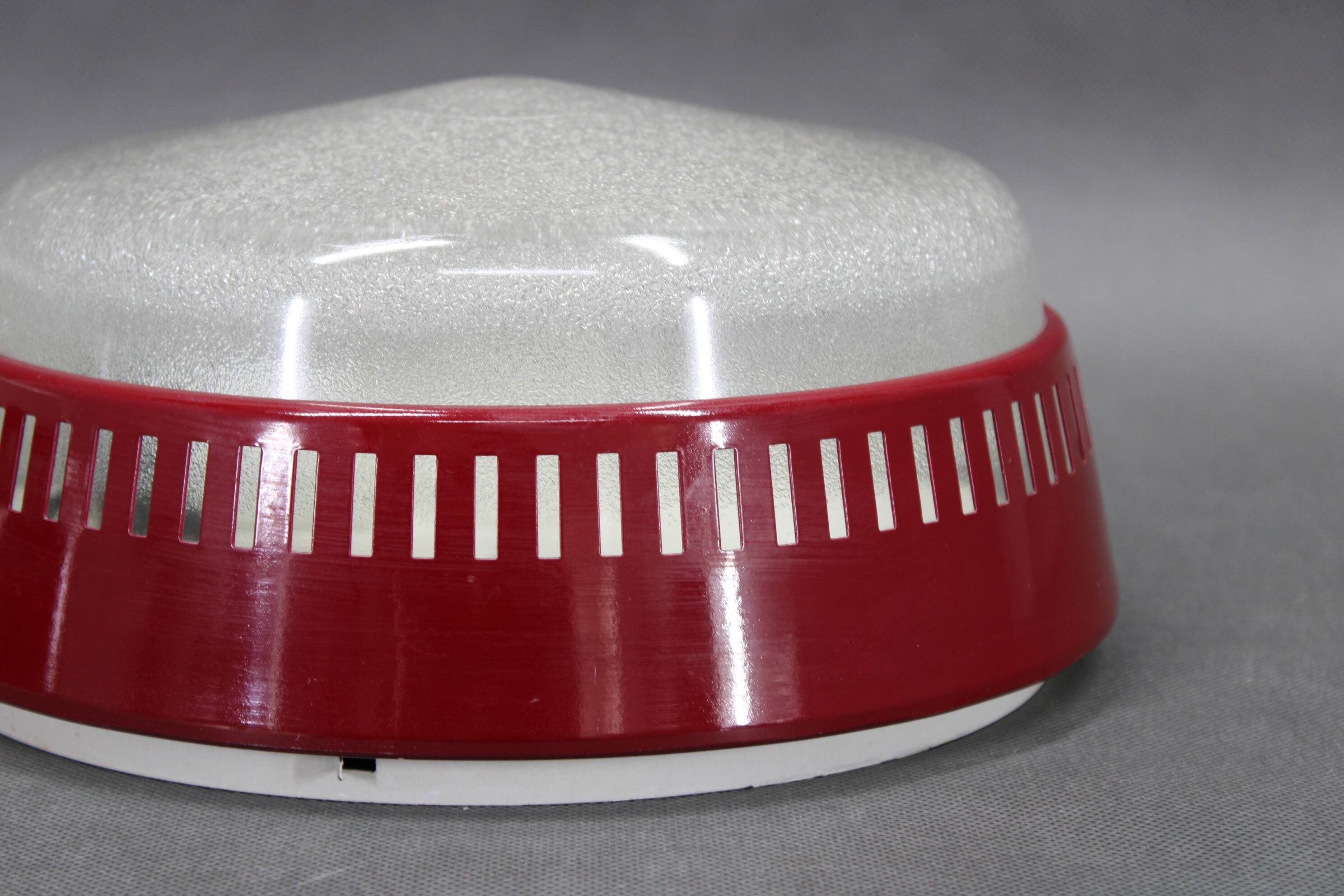 1970s Pair of Ceiling or Wall Light, Czechoslovakia