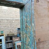 Burmese teak mirror