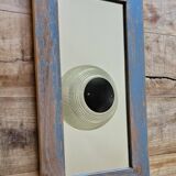 Teak mirror