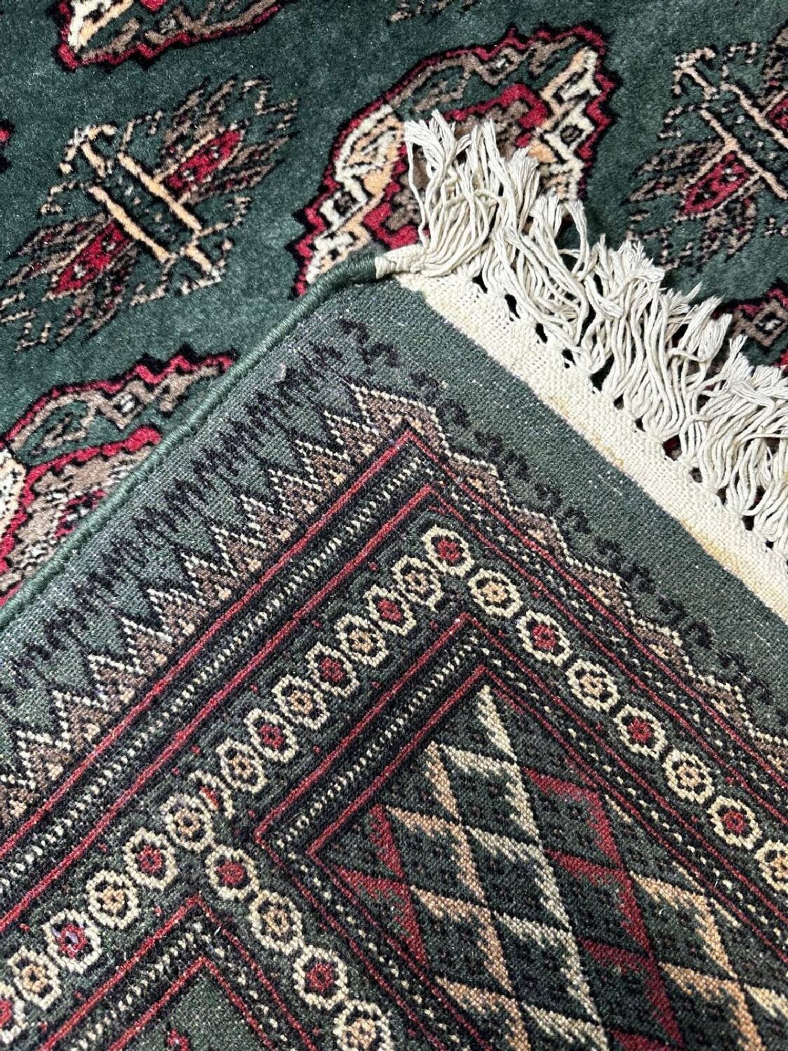 Handmade Bokhara carpet