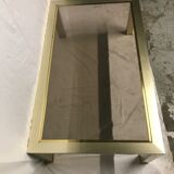 Table low brass brushed 1970