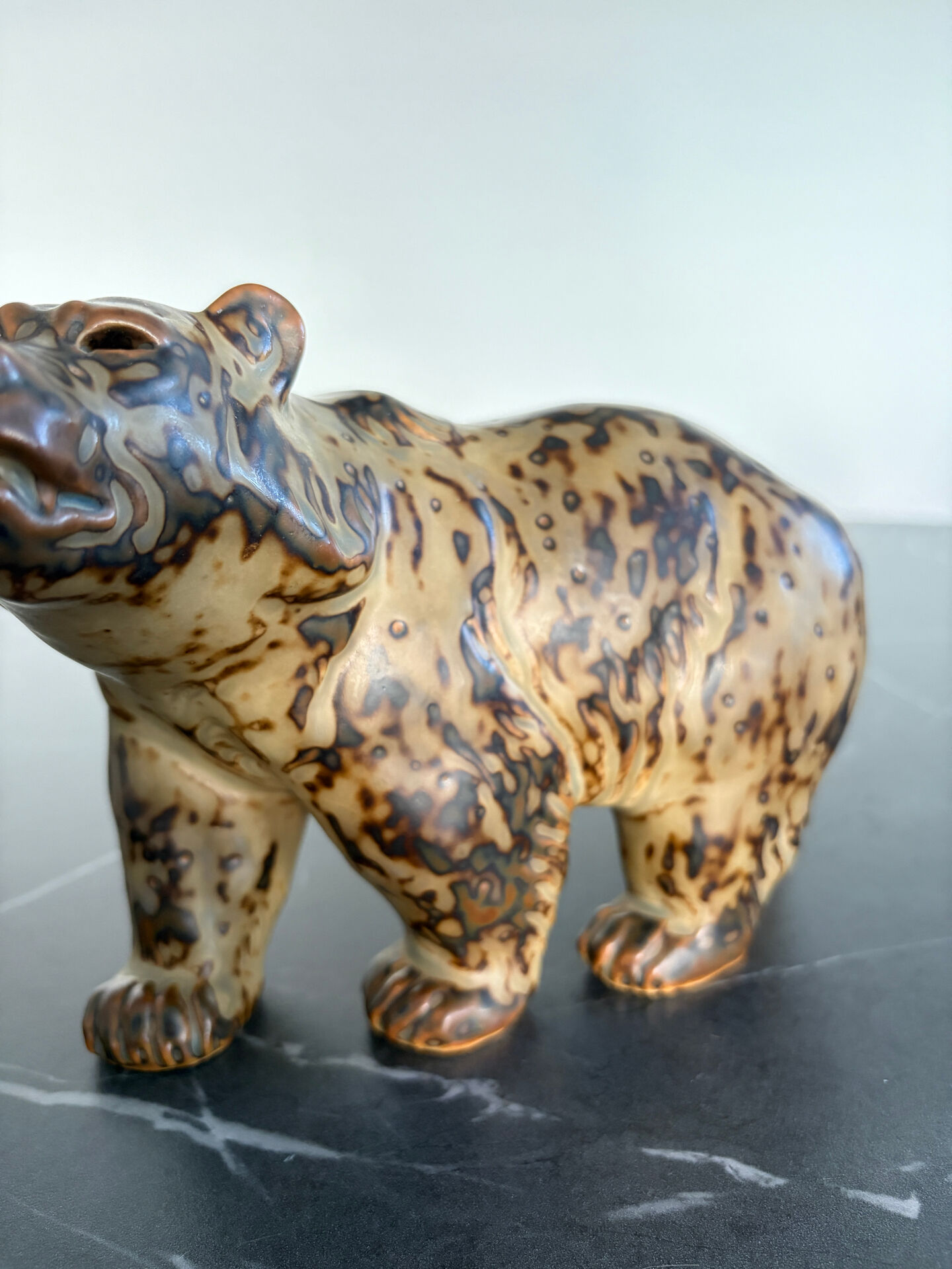 Ours in stoneware by Knud Kyhn – Royal Copenhagen, Denmark, model 20155