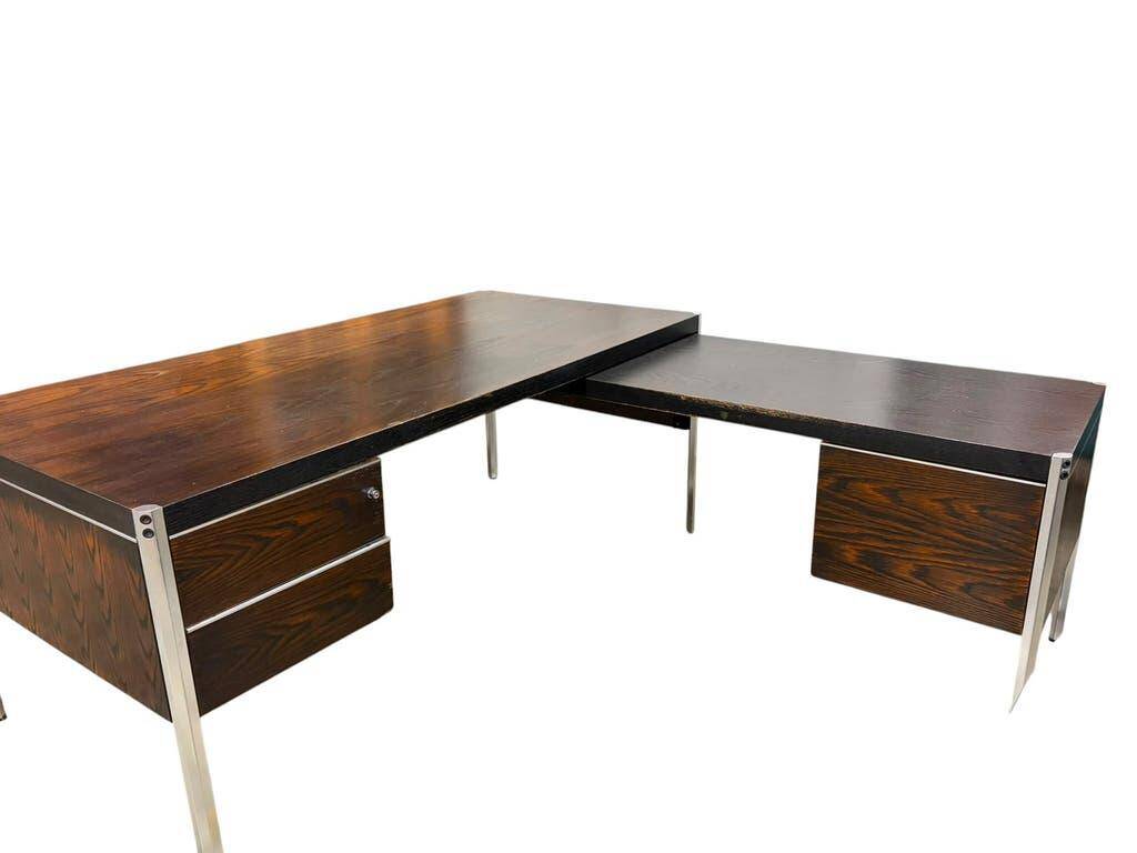 XL vintage executive desk / EFAC corner desk