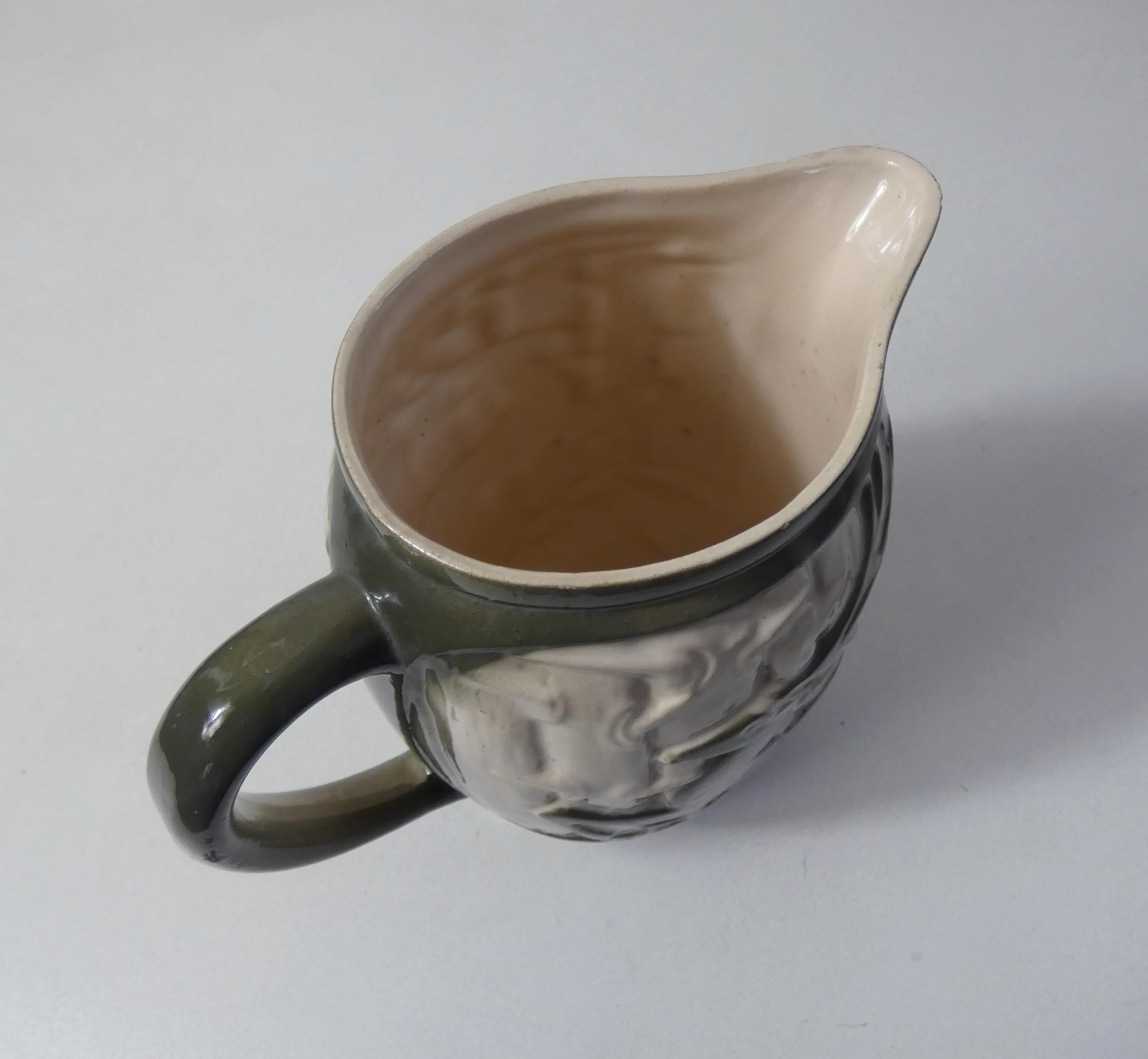 pitcher green deer slurry art deco Saint Clement