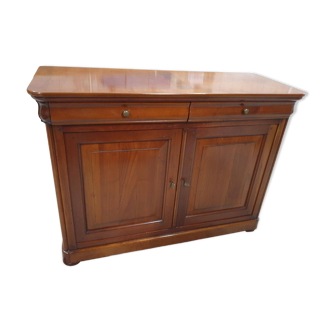 Buffet deux porte en merisier style louis philippe