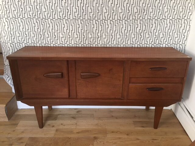 Enfilade scandinavian teak 1950