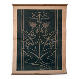 Antique print of a liberty plate by Prof. Andreani Isidoro - botanical plants, early 1900s