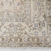 7x10 Vintage Beige Floral Vintage Persian Area Rug, 204x313 Cm