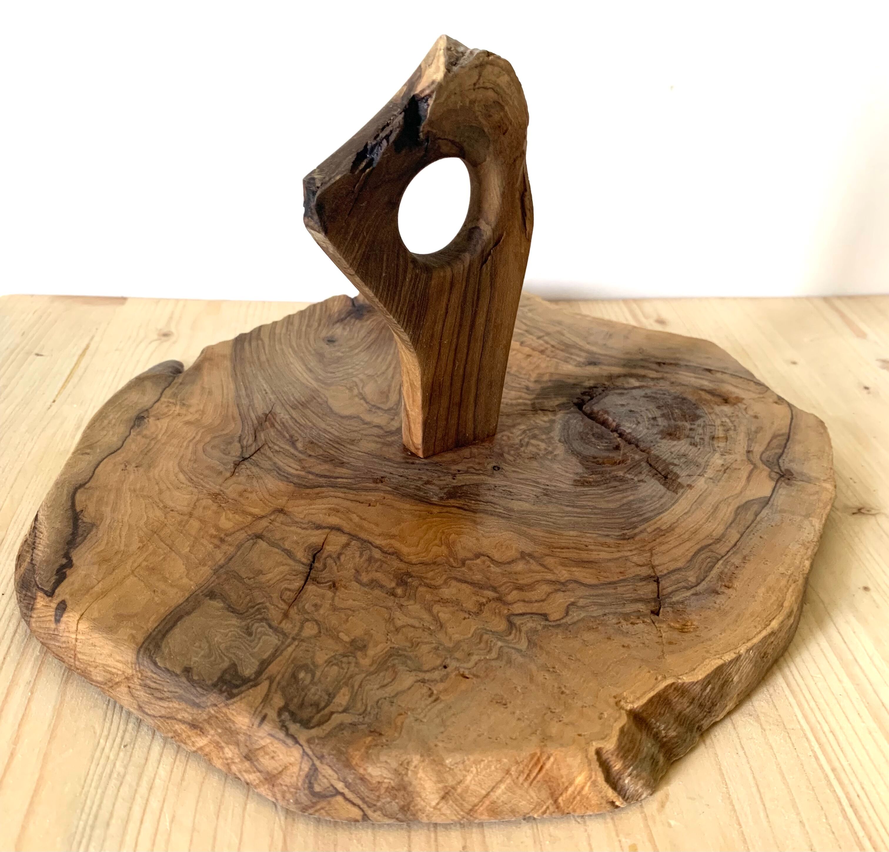 Wooden cheese platter