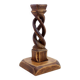 Carved wooden candle holder 1950