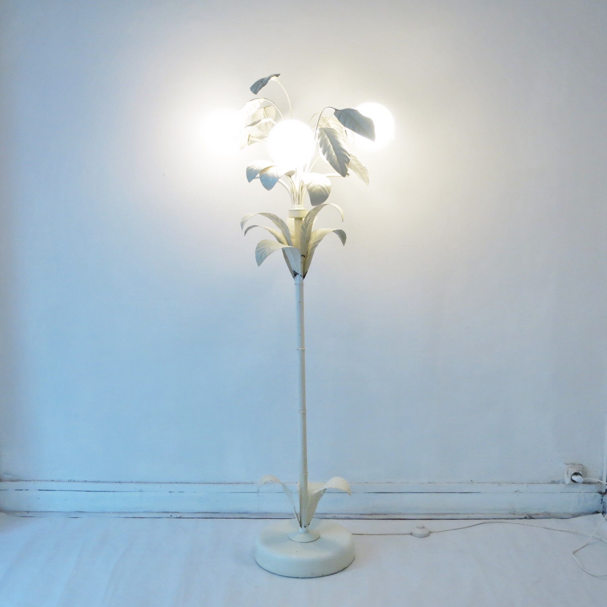 Palm tree floor lamp years 80