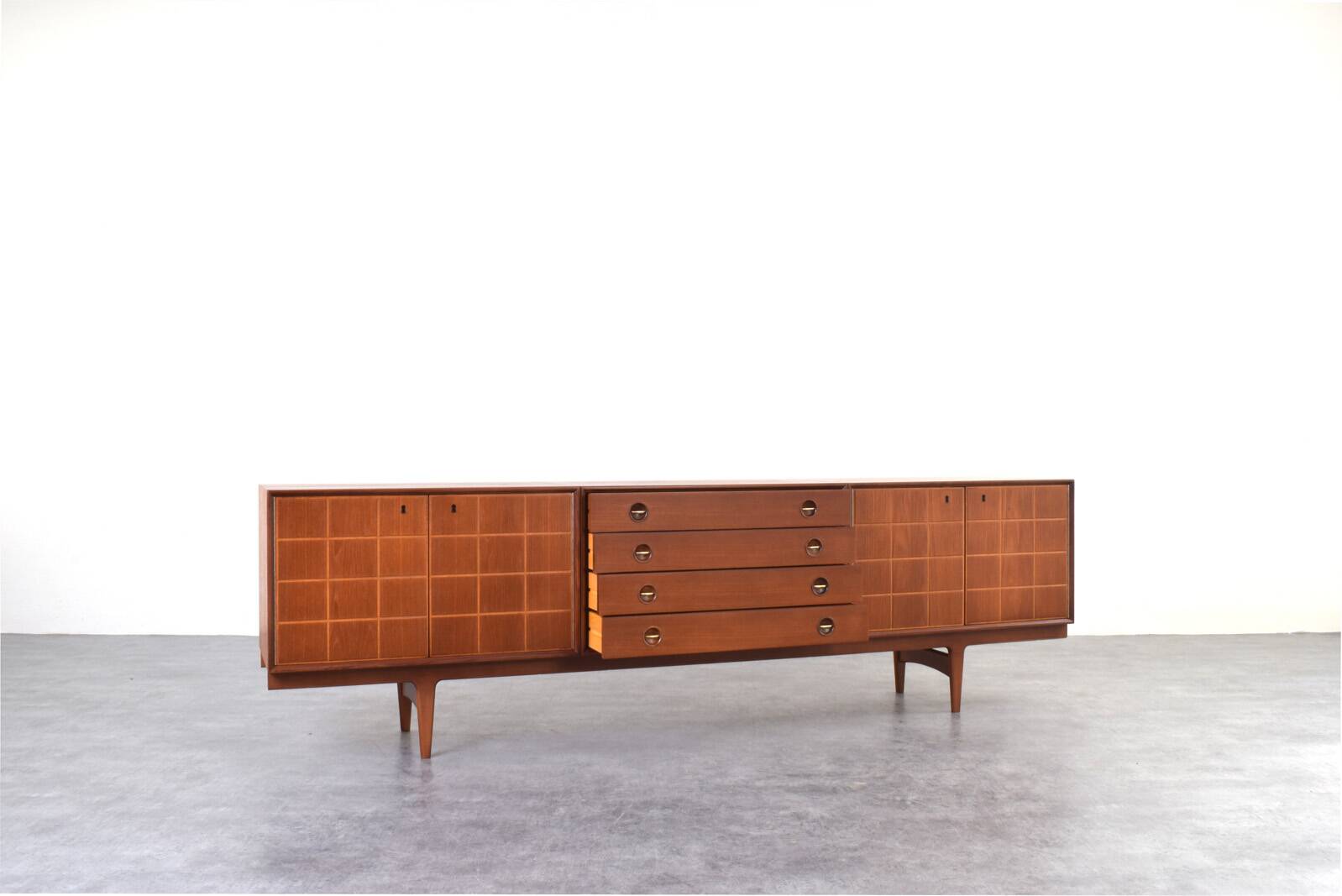 Mid-Century Teak Sideboard by Rolf Rastad & Adolf Relling for Gustav Bahus